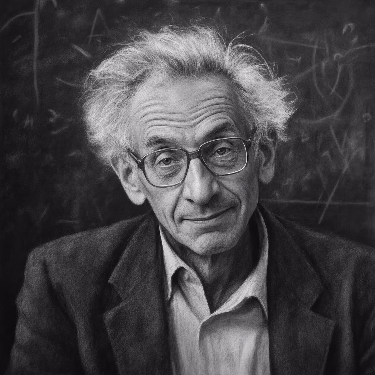 Paul Erdős (KI-Illustration)
